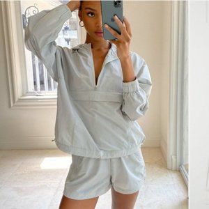 New Aritzia x The Group Babaton Arrow anorak quarter zip pullover windbreaker